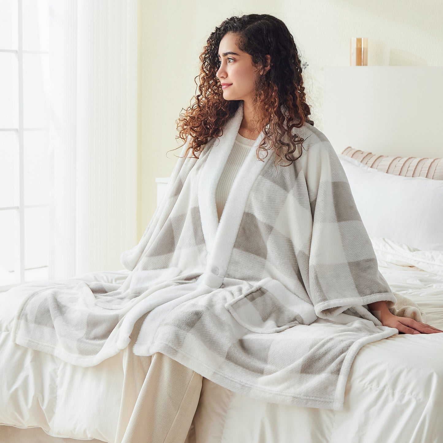 ULazy Poncho Wearable Blanket