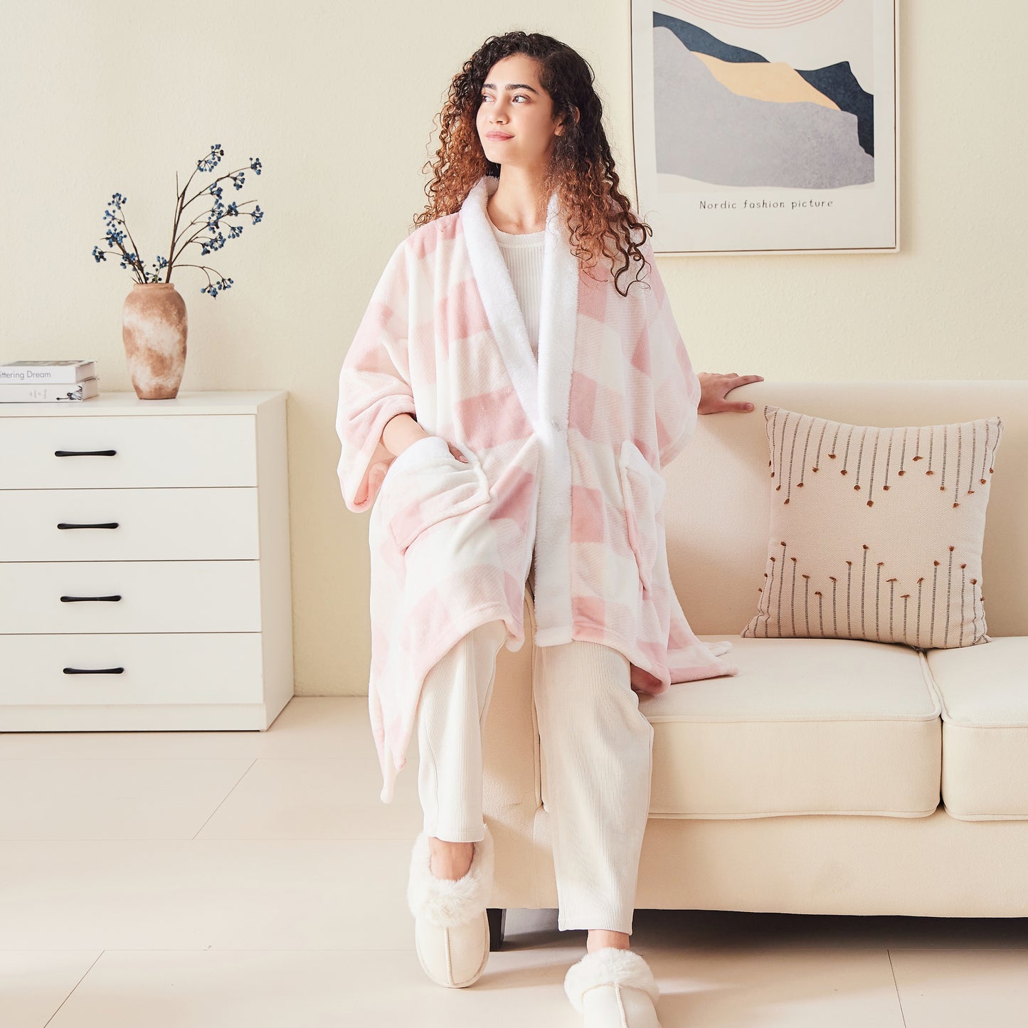 ULazy Poncho Wearable Blanket