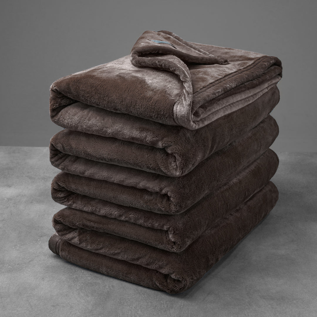 Extra Thick Hearty Plush Flannel Blanket