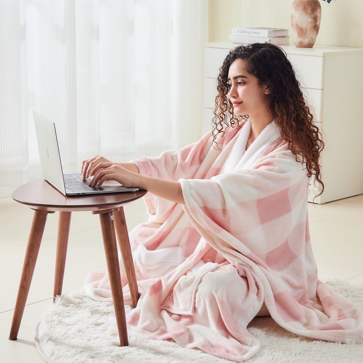 ULazy Poncho Wearable Blanket