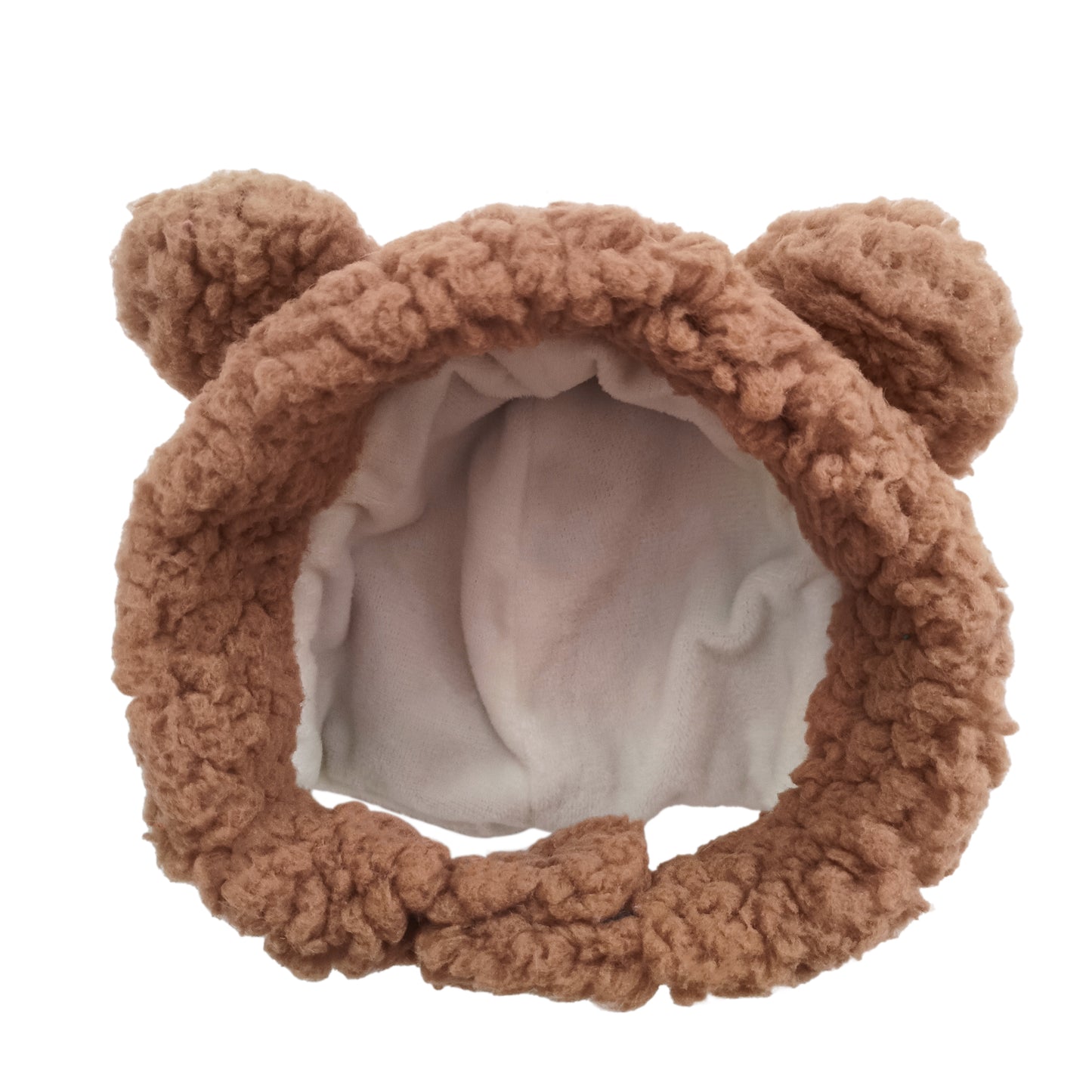 Cute Fluffy Bear Hat for Cat, Puppy, Small Pets 🐱🐶🐰