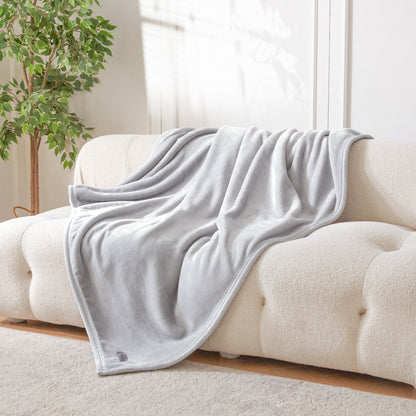 Extra Thick Hearty Plush Flannel Blanket