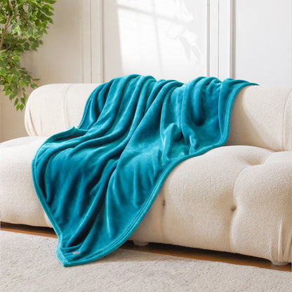 Extra Thick Hearty Plush Flannel Blanket