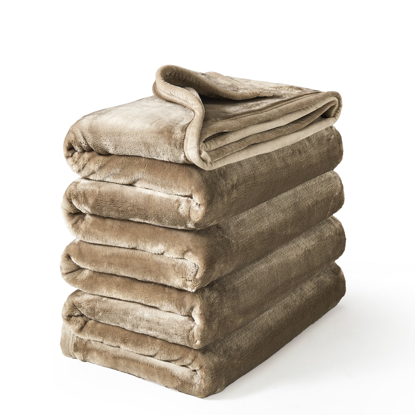 Extra Thick Hearty Plush Flannel Blanket