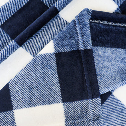 Classic Checkered Flannel Blanket