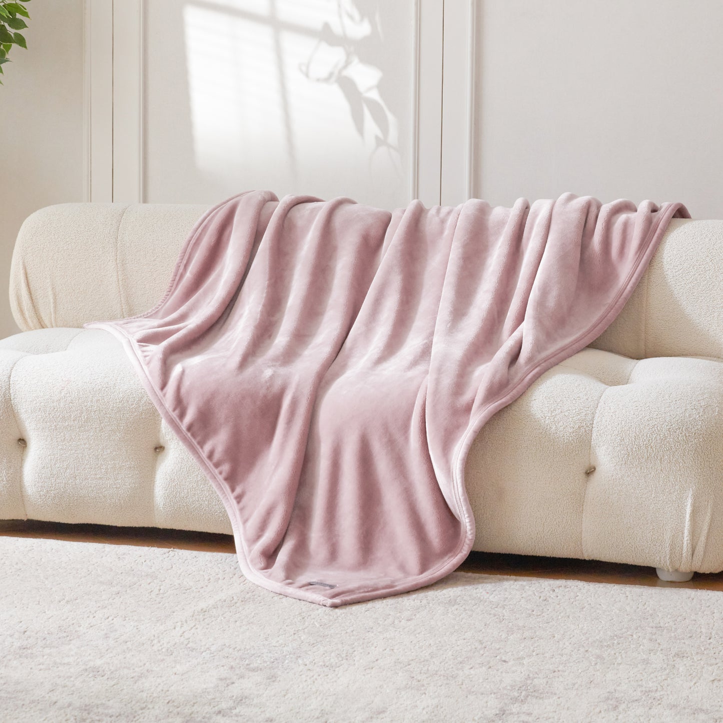 Extra Thick Hearty Plush Flannel Blanket