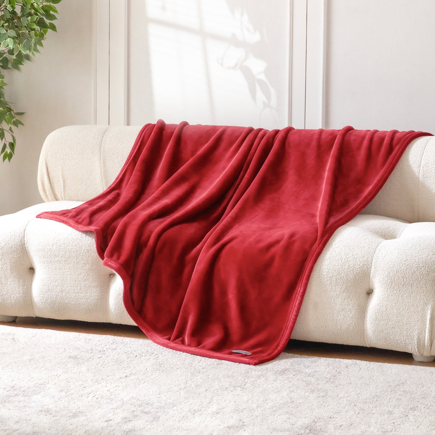 Extra Thick Hearty Plush Flannel Blanket