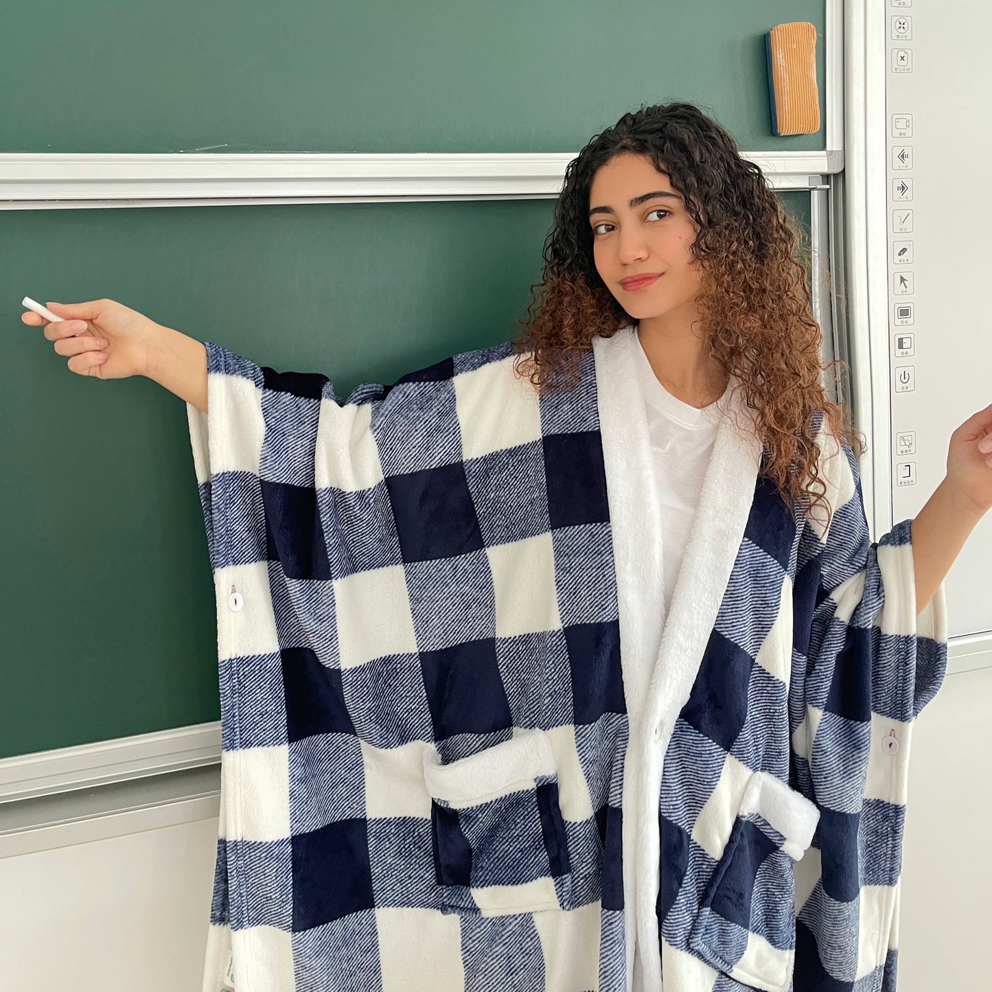 ULazy Poncho Wearable Blanket