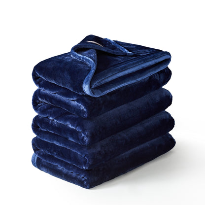 Extra Thick Hearty Plush Flannel Blanket