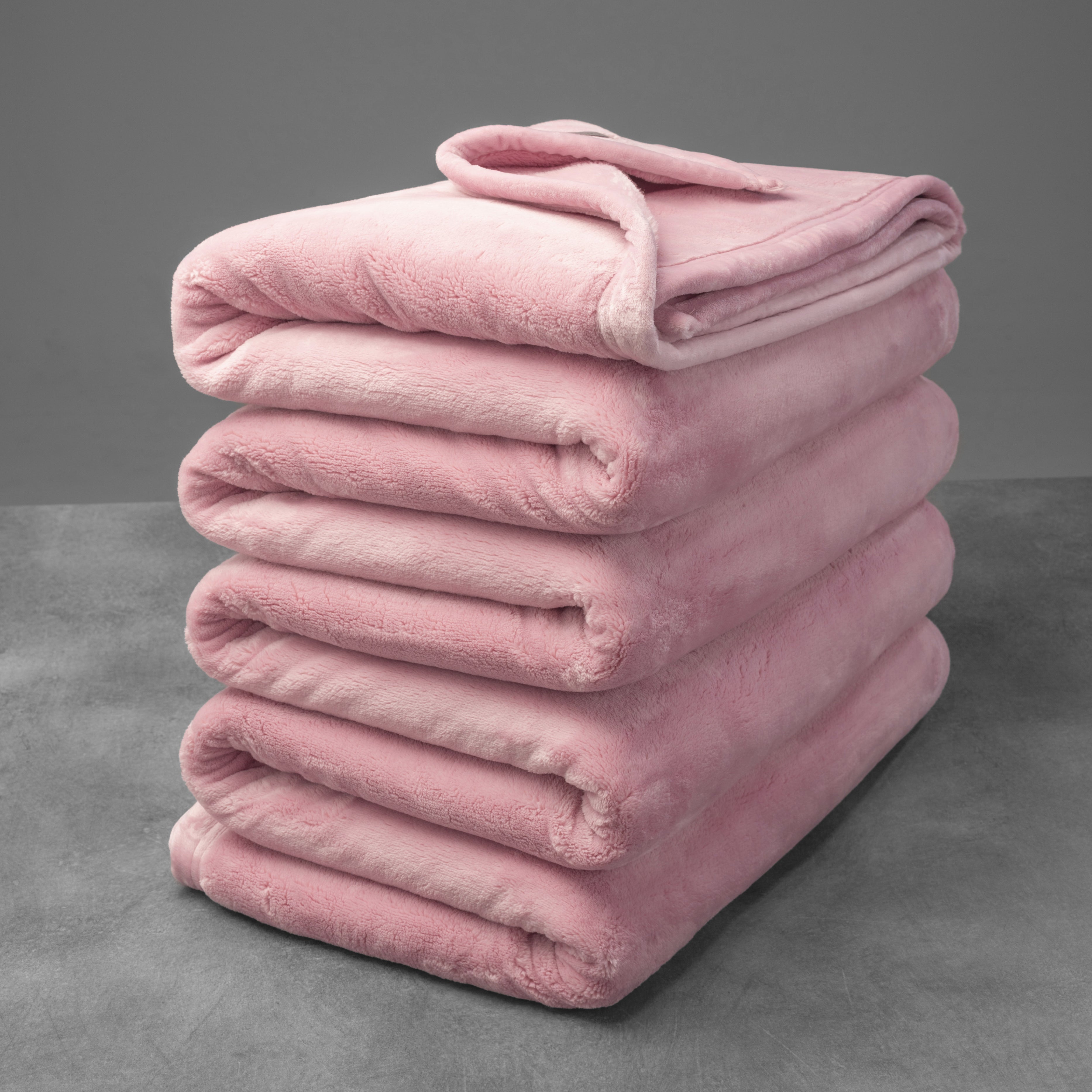 Extra Thick Hearty Plush Flannel Blanket Mellowdy