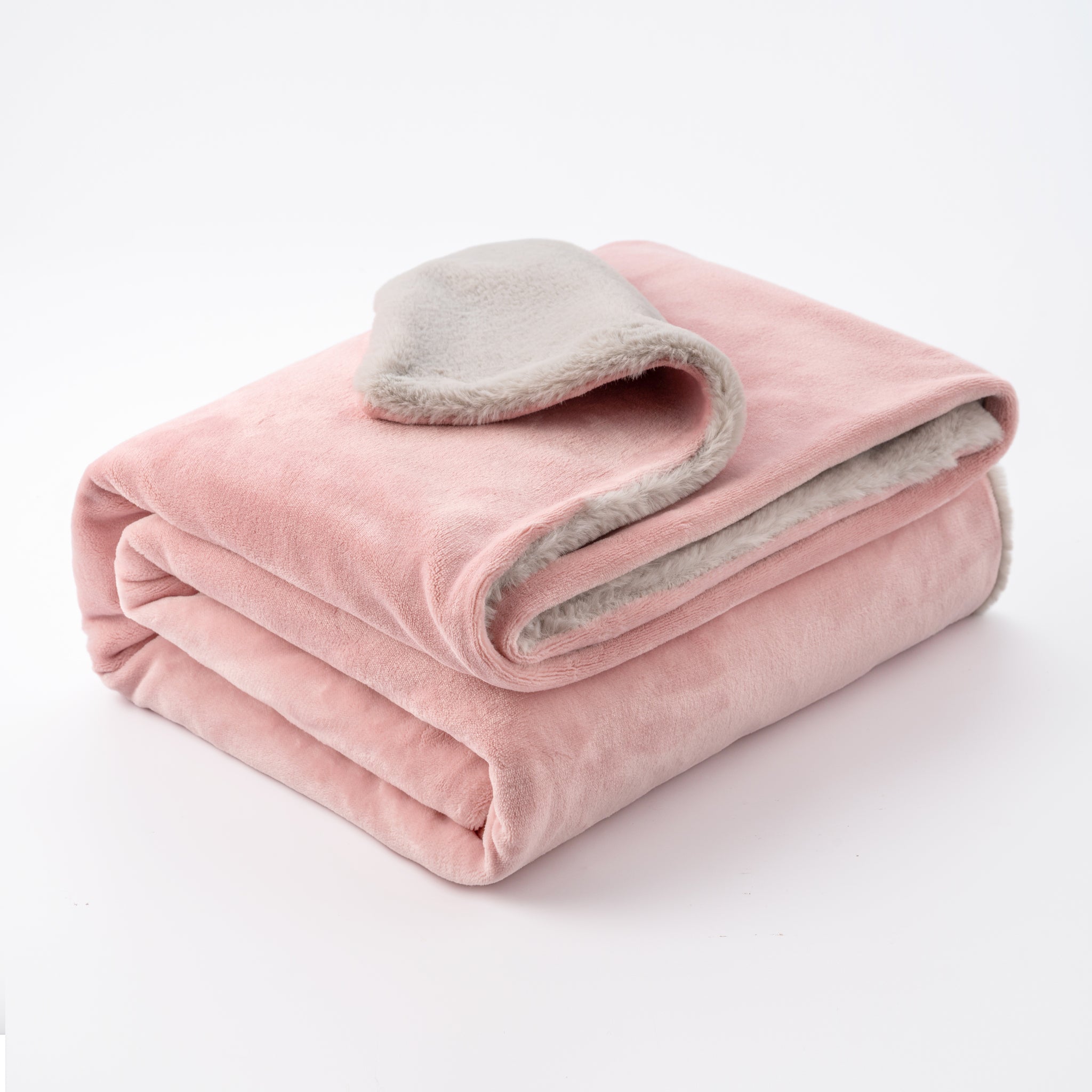 Next pink fur throw hot sale