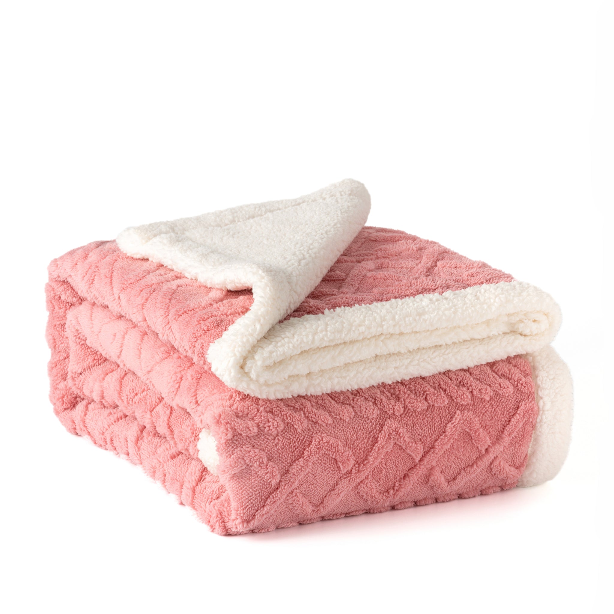 Pink discount sherpa blanket