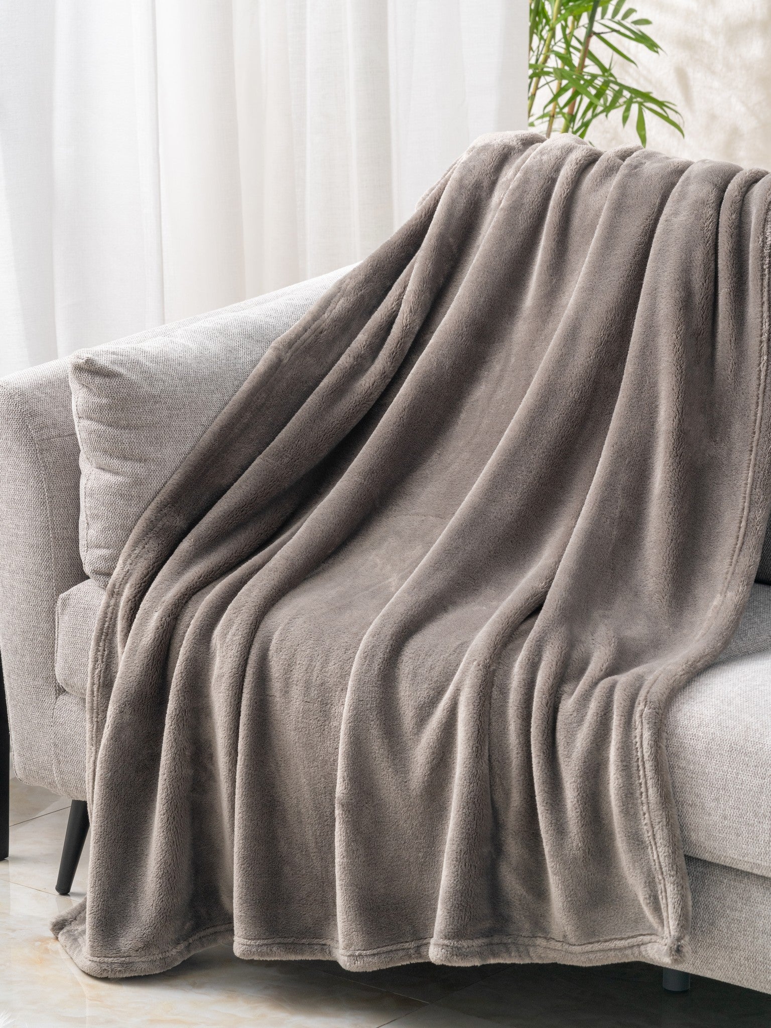 Soft discount grey blanket